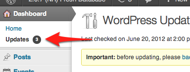 Dashboard Updates Dashboard Updates